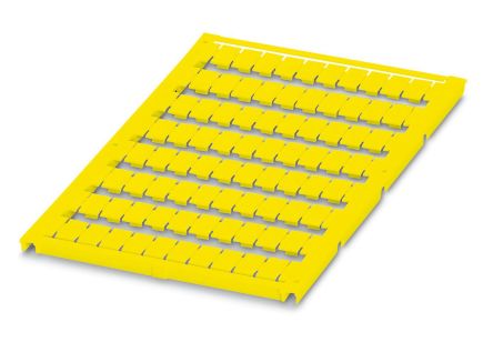 Phoenix Contact, UC1-TM 6 YE Polyamide Marker Label for use with Terminal Block