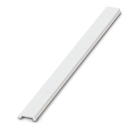 Phoenix Contact, ZBF 9:UNBEDRUCKT Polyamide Zack Strip for use with Terminal Block