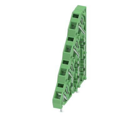Phoenix Contact ZFK4DS 1.5-5.08 Series PCB Terminal Block, 1 Contact(s), 5.08 mm Pitch, 4 Row