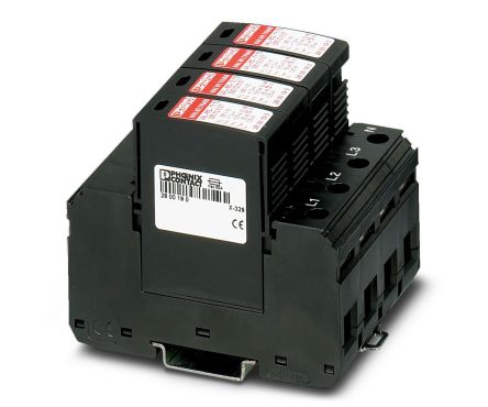 Phoenix Contact Surge Arrester, 150 kA, DIN Rail