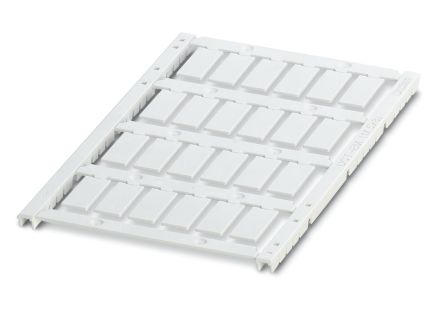 Phoenix Contact, UCT-EM Polycarbonate Terminal Block Marker for use with Terminal Block