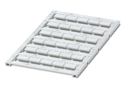 Phoenix Contact, UCT-EM Polycarbonate Terminal Block Marker for use with Terminal Block