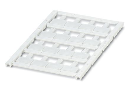 Phoenix Contact, UCT-EM Polycarbonate Terminal Block Marker for use with Terminal Block