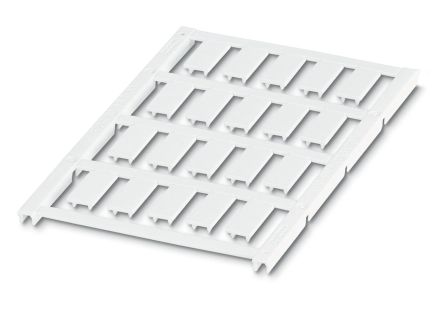 Phoenix Contact, UC-EM (17.5X7.5) Polyamide Terminal Block Marker for use with Terminal Block