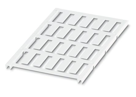 Phoenix Contact, UC-EM (20X7) Polyamide Terminal Block Marker for use with Terminal Block