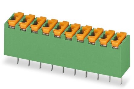 Phoenix Contact FK-MPT 0.5/6-3.5 Series PCB Terminal Block, 6 Contact(s), 3.5 mm Pitch, 1 Row