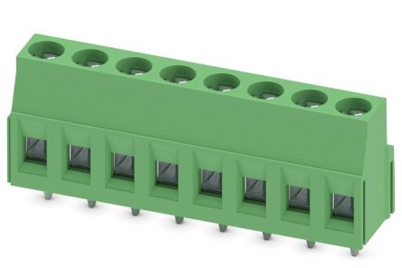 Phoenix Contact MKDSN 2.5/8-5.08 Series PCB Terminal Block, 8 Contact(s), 5.08 mm Pitch, 1 Row