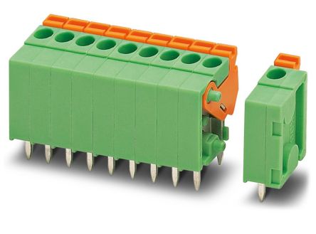 Phoenix Contact FFKDSA1/V-3.81-11 Series PCB Terminal Block, 11 Contact(s), 3.81 mm Pitch, 1 Row