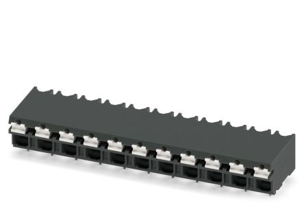 Phoenix Contact SPT-THR 1.5/11-H-5.08 P20 R88 Series Pluggable Terminal Block, 11-Contact, 5.08 mm Pitch, 1 Row, 1824051