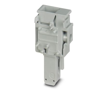 Phoenix Contact UP 6/1-R Series Pluggable Terminal Block, 1-Contact, 8.2 mm Pitch, 1 Row, 3060791