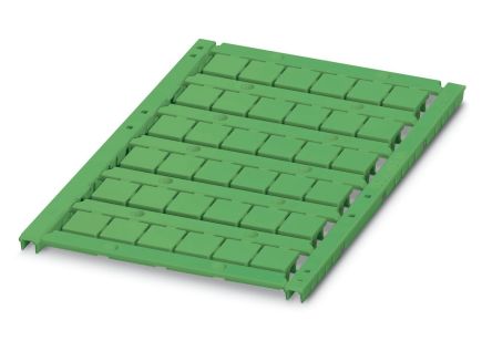Phoenix Contact, UCT-TM 10 GN Polycarbonate Marker Label for use with Terminal Block