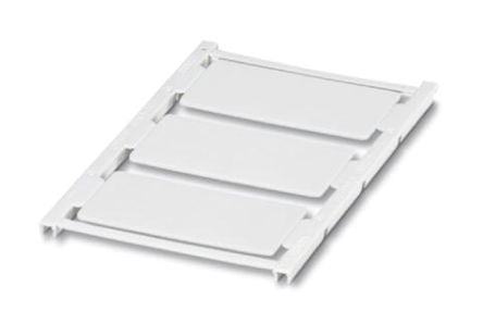 Phoenix Contact Panel Marker, 60 mm Length 0803228 White