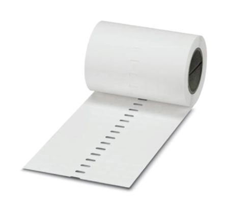 Phoenix Contact Panel Marker, 100 mm Length 0803258 White