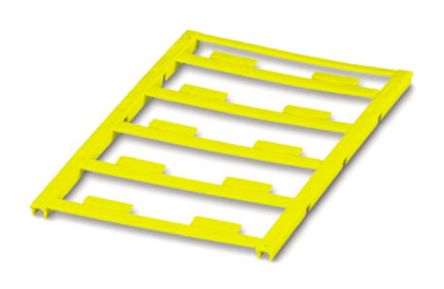 Phoenix Contact Panel Marker, 15 mm Length 0822615 Yellow