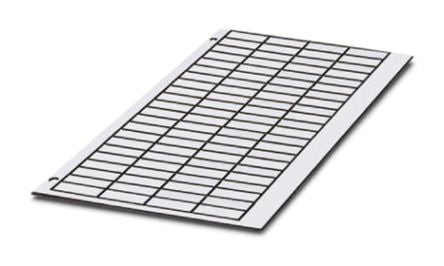 Phoenix Contact Panel Marker, 60 mm Length 0824202 White, Red