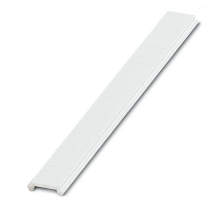 Phoenix Contact, ZBF 6/WH-100:UNBEDRUCKT Polyamide Zack Strip for use with Terminal Block