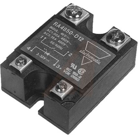 Carlo Gavazzi RA48 Series Solid State Relay, 90 A Load, Panel Mount, 530 V ac Load, 32V dc Control