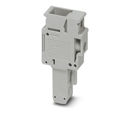 Phoenix Contact UP 6/1 Series Pluggable Terminal Block, 1-Contact, 8.2 mm Pitch, 1 Row, 3060610