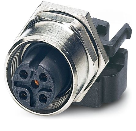 Phoenix Contact Circular Connector, 5 Contacts, Rear, M12 Connector, Socket, Female, IP67, SACC Series