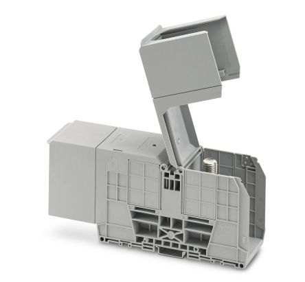 Phoenix Contact 3247989 RBO 16-HC Series High Current Connector Grey, 25mm², 300 mm², 1-Level, Bolt, ATEX, EAC Ex, IECEx