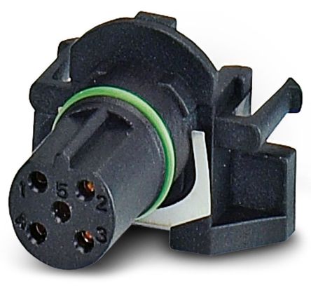 Phoenix Contact Circular Connector, 5 Contacts, Surface, M12 Connector, Socket, Female, IP67
