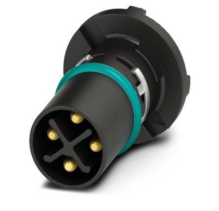 Phoenix Contact Circular Connector, 4 Contacts, Cable, M12 Connector, Plug, Male, IP67, SACC Series