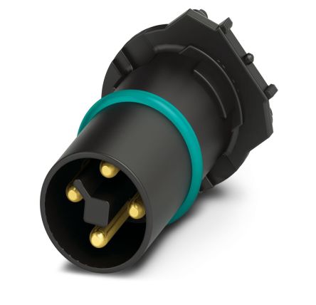 Phoenix Contact Circular Connector, 4 Contacts, Cable, M12 Connector, Plug, Male, IP67, SACC Series