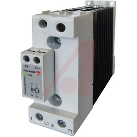Carlo Gavazzi RGC Series Solid State Relay, 25.5 A Load, DIN Rail Mount, 240 V ac Load, 32V Control