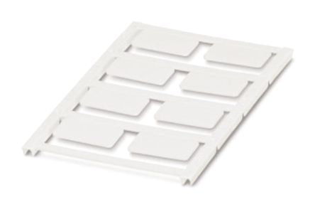 Phoenix Contact Panel Marker, 27 mm Length 0827894 White