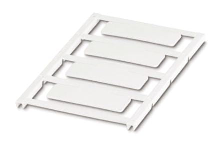 Phoenix Contact Panel Marker, 49 mm Length 0827903 White