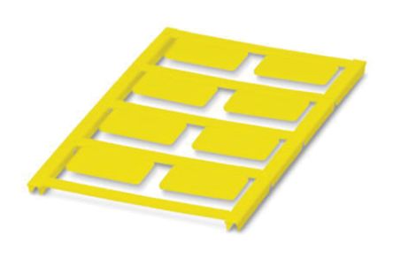 Phoenix Contact Panel Marker, 27 mm Length 0827895 Yellow