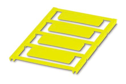 Phoenix Contact Panel Marker, 49 mm Length 0827904 Yellow
