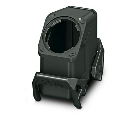 Phoenix Contact HC-EVO-B16-HHWD-PLBK Series Heavy Duty Power Connector Housing, 1407644