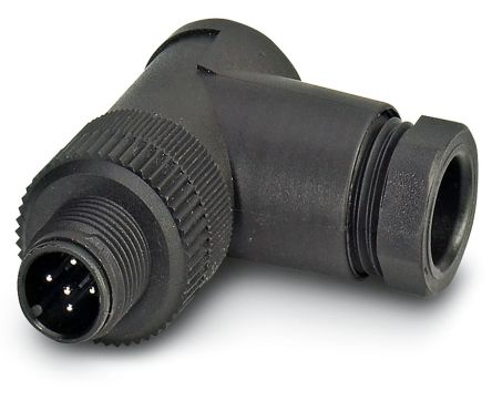 Phoenix Contact Circular Connector, 5 Contacts, M12 Connector, Plug, Male, IP67