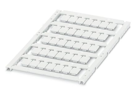 Phoenix Contact, UCT6R-TM 8 Polycarbonate Marker Label for use with Terminal Block
