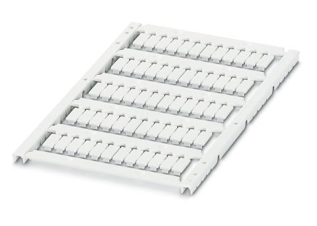 Phoenix Contact, UCT6R-TM 5 Polycarbonate Marker Label for use with Terminal Block