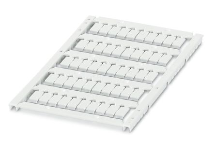 Phoenix Contact, UCT6R-TM 6 Polycarbonate Marker Label for use with Terminal Block