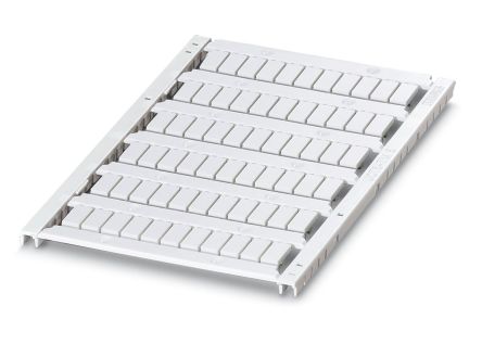 Phoenix Contact, UCT5-TM 5 Polycarbonate Marker Label for use with Terminal Block