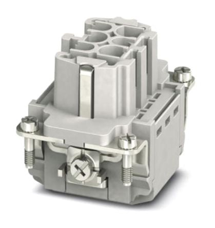 Phoenix Contact HEAVYCON B06 Series Heavy Duty Power Connector Insert, 6-Contact, 2 Row, 1407727