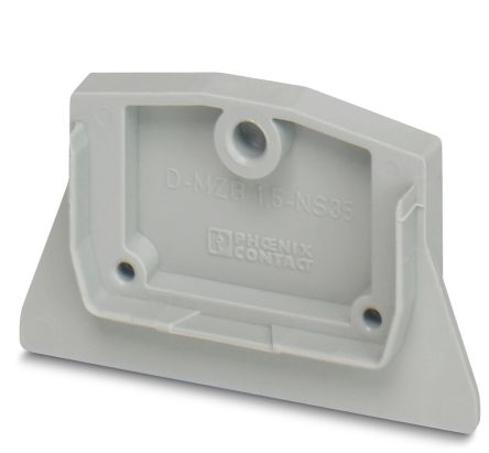 Phoenix Contact D-MZB 1.5-NS35 Series End Cover for Use with Phoenix Contact D-MZB 1.5-NS35 End Cover