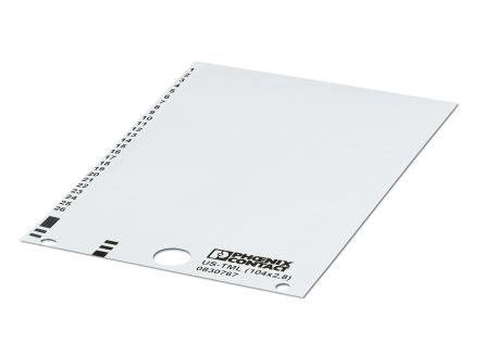 Phoenix Contact, US-TML (104X2.8) Polyester Marker Label for use with Terminal Block