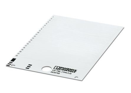 Phoenix Contact, US-TML (104X3.8) Polyester Marker Label for use with Terminal Block