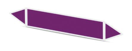 Phoenix Contact Panel Marker, 26 mm Length, 26 mm Height 1014241 Purple
