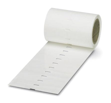 Phoenix Contact Panel Marker, 50 mm Length 0800338 White