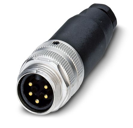 Phoenix Contact Circular Connector, 5 Contacts, Plug, Male, IP67