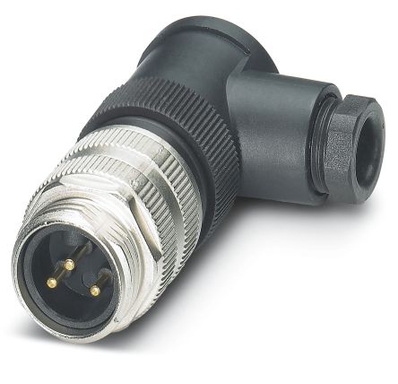 Phoenix Contact Circular Connector, 3 Contacts, Plug, Male, IP67