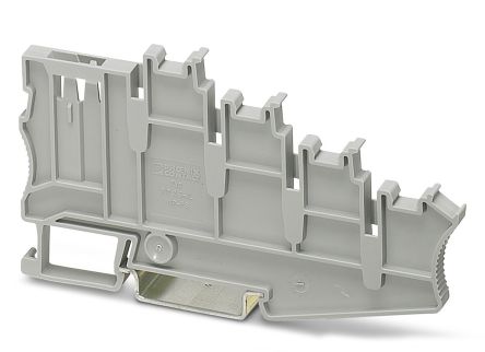 Phoenix Contact 3012302 PT 2.5-4L/1P-FS Series Flange Grey, 0.5mm², 2.5 mm², 1-Level, Push-in