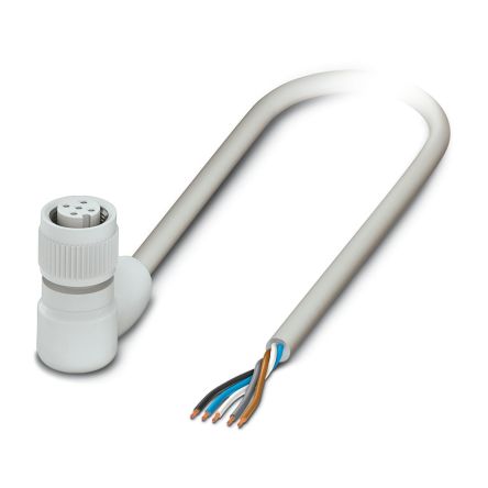Phoenix Contact Female 5 way M12 to 5 way Unterminated Sensor Actuator Cable, 10 m