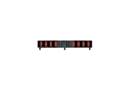 Weidmüller 1173830000 P Series DIN Rail Terminal Block Black, 4-Level, Push-in