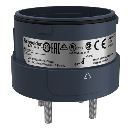 Schneider Electric Harmony Series Mounting Base, LED Bulb 24V, DC, IP65